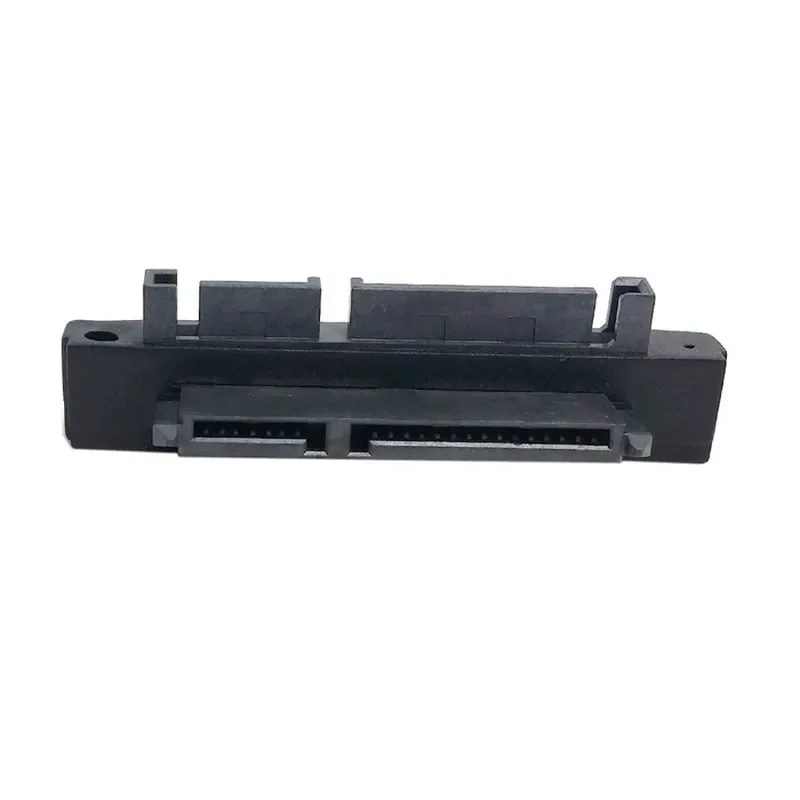 for 90 Degree Upper Elbow 2.5 3 Inch Hard Disk Adapter Right Angle 7 Plus 15 SATA 22P Male to Female Adapter