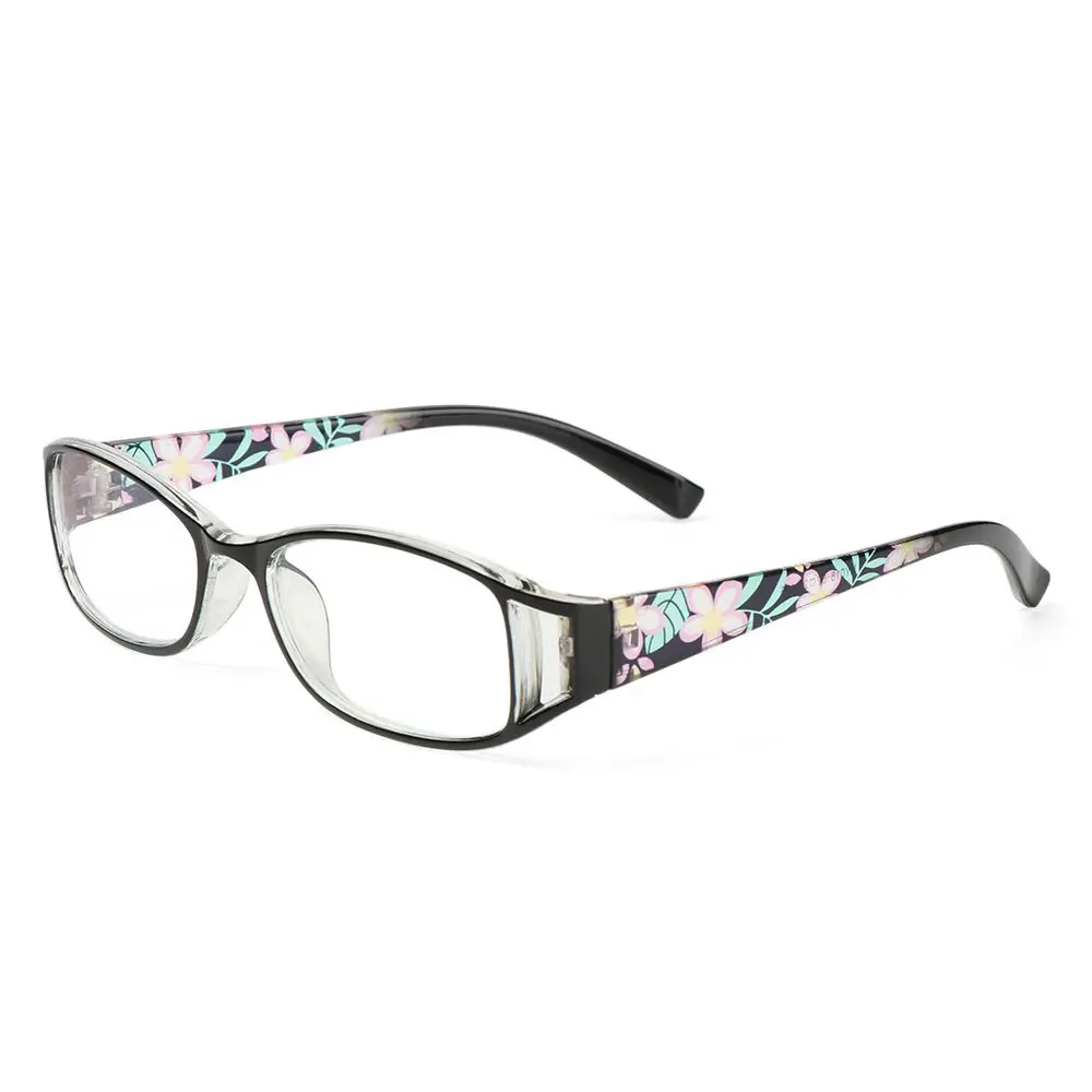 

Comfortable Elegant Flowers Portable Eye Protection Anti-Blue Light Eyeglasses Ultra Light Frame Reading Glasses