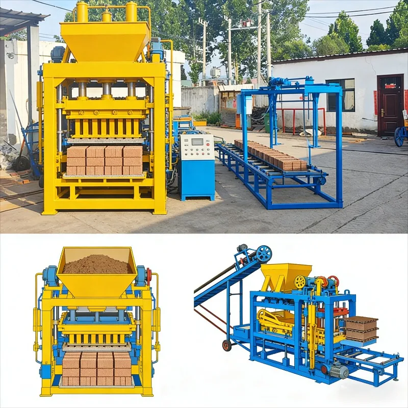 Customized Clay Brick Machine Hydraulic Automatic Concrete Block Paver Interlocking
