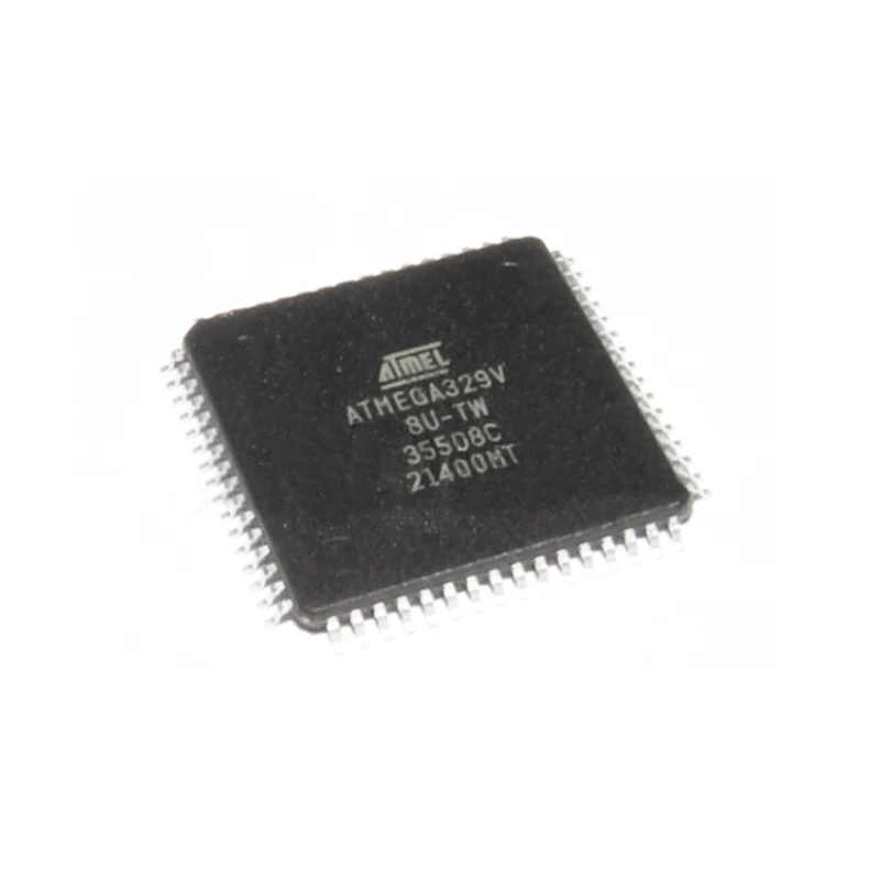 

1~100 Pieces ATMEGA329V-8AU TQFP-64 ATMEGA329V Microcontroller Chip IC Integrated Circuit Brand New Original