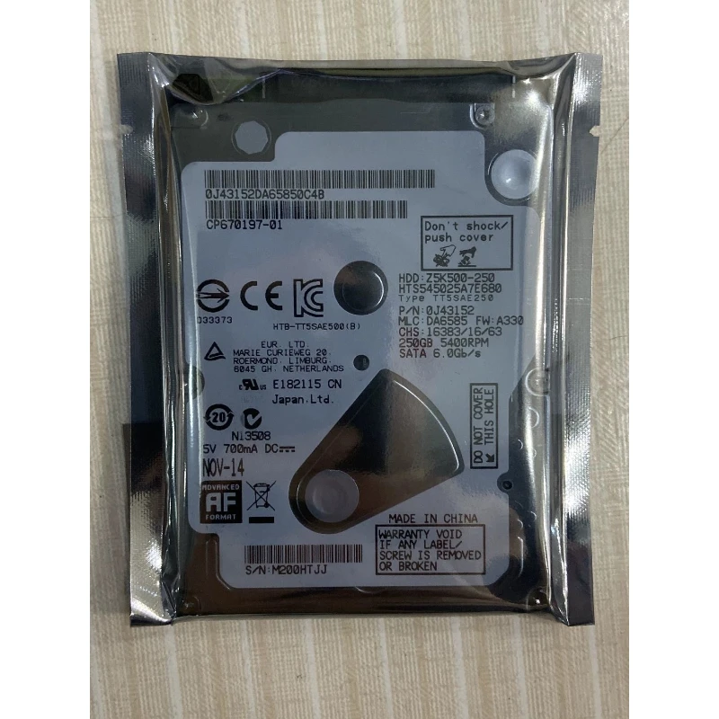 For HGST Hitachi 250GB 2.5