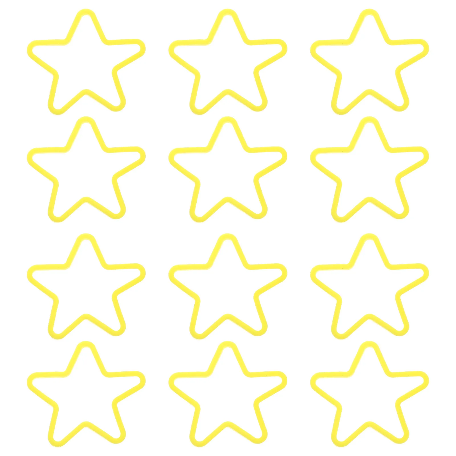 

50Pcs Star Shaped Elastic Bands Magician Rubber Band Creative Trick Props Conjuring Performance Stage Supplies