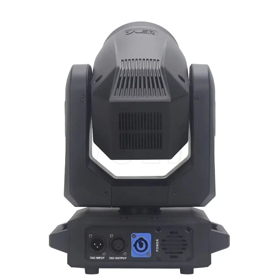 4 pz/lotto LED 200W testa mobile per Home Party Concert Beam Spot Rainbow Effect Stage Lighting 18 prisma DMX512 Sharpy Club Dj Disco