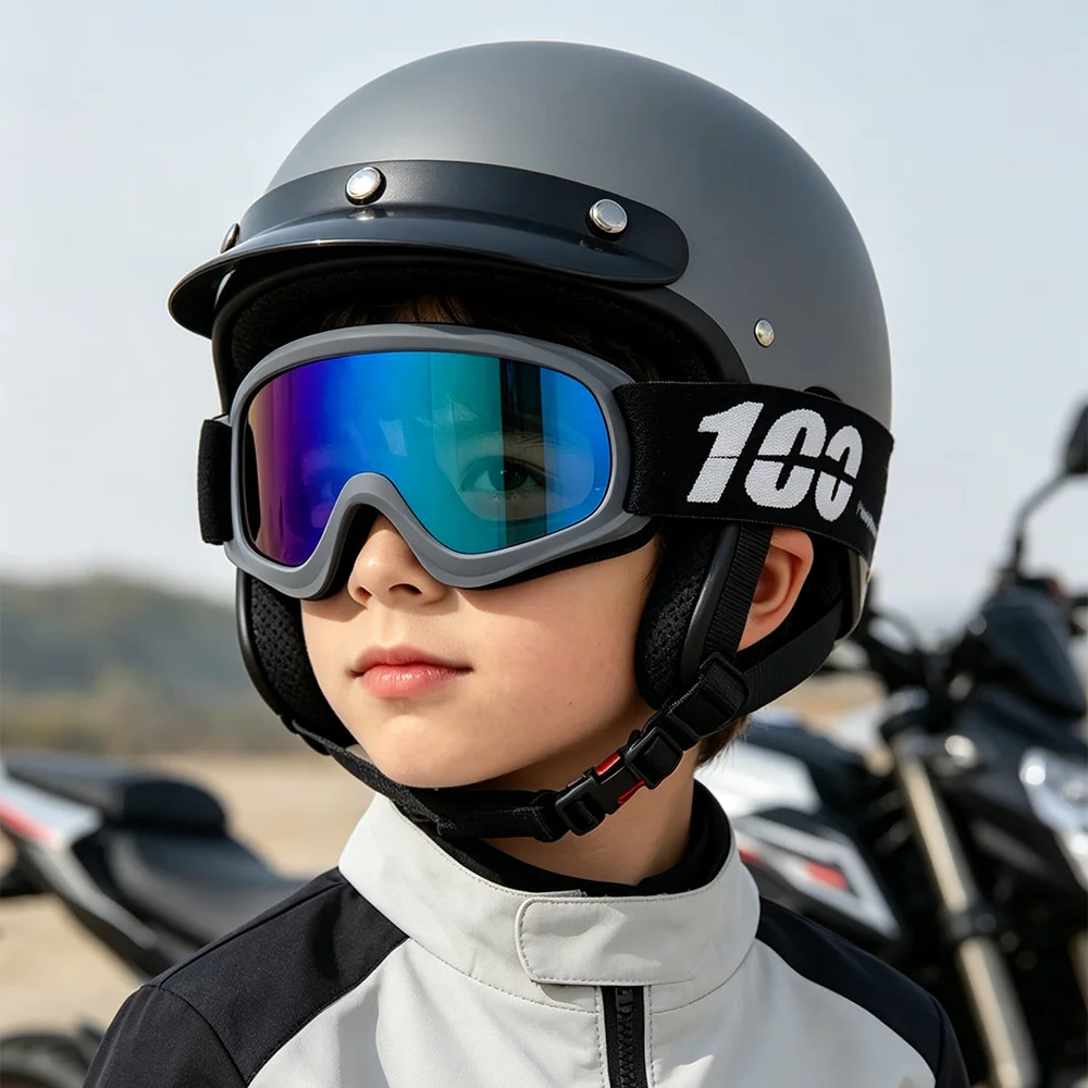 

Professional Children Motocross Goggles Kids Motorcycle Glasses Kid MX MTB Off-Road Dirt Bike Child Goggles For MX Helmet