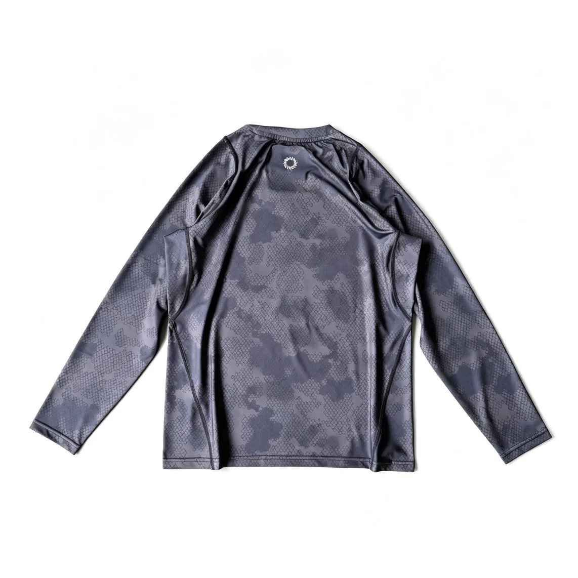 UVU python pattern lightweight ultra-thin breathable riding running quick-drying tight long-sleeved T-shirt 25SS