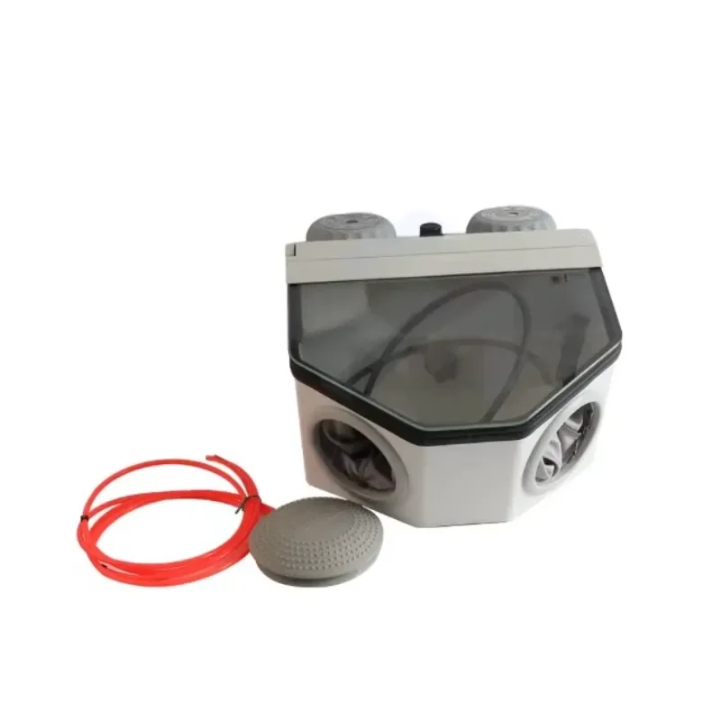 Portable Pen Sandblaster Kit Manual Dry Blasting Gun for Jewelry Glass Etching Frosted Finish Detail Cleaning Tool with Fine