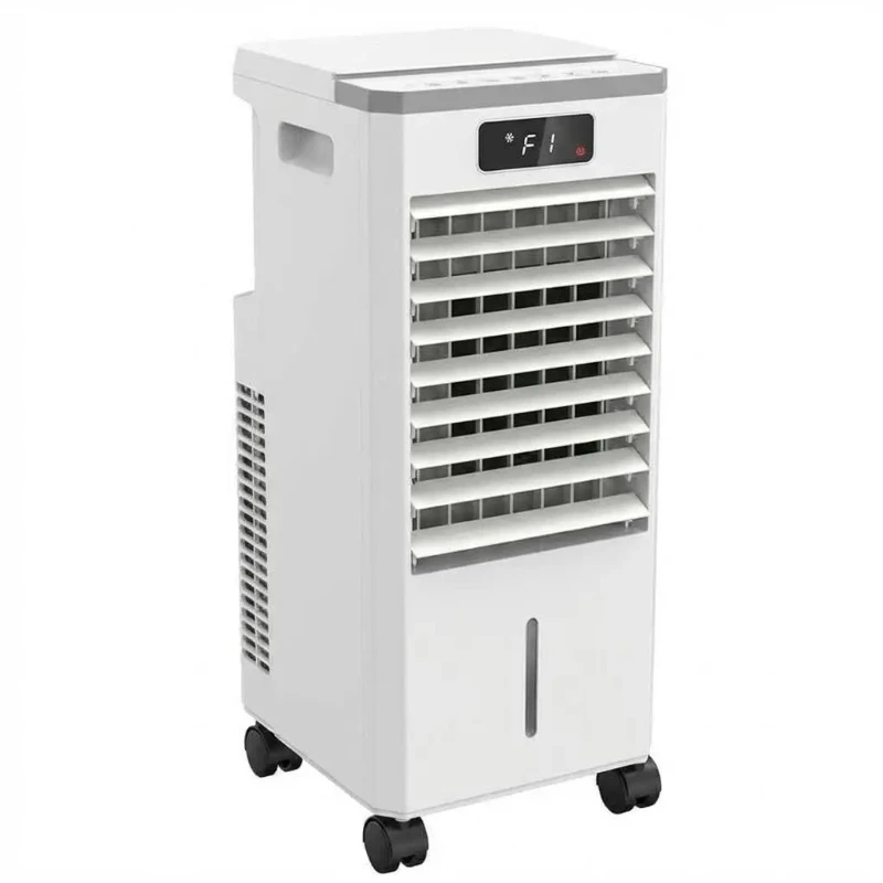 3 In 1 Portable Air Conditioner w/Remote Control, 1.84 Gal Evaporative Air Cooler, 3 Speeds & 12H Timer Cooling Fan & Humidifier