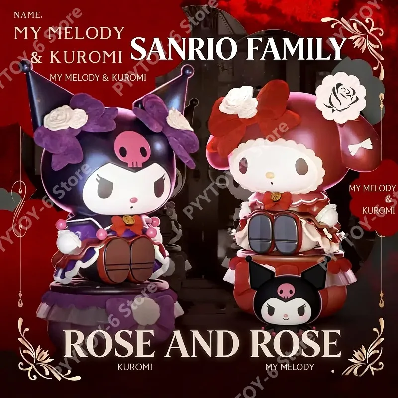 

Официально лицензированная Sanrio большая фигурка-кукла Куроми Мелоди (фиолетовая и розовая) – украшение для комнаты, коллекционный предмет, подарок на день рождения