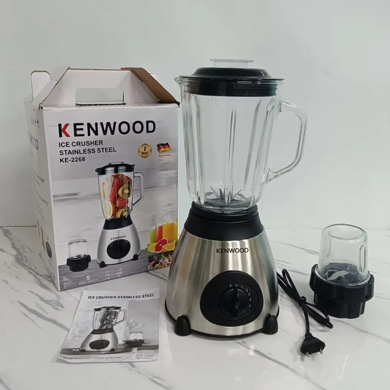 Blender minum portabel 2-in-1 800W, Blender penghancur meja dapur rumah, Blender, penggiling biji kopi, ekstraktor buah