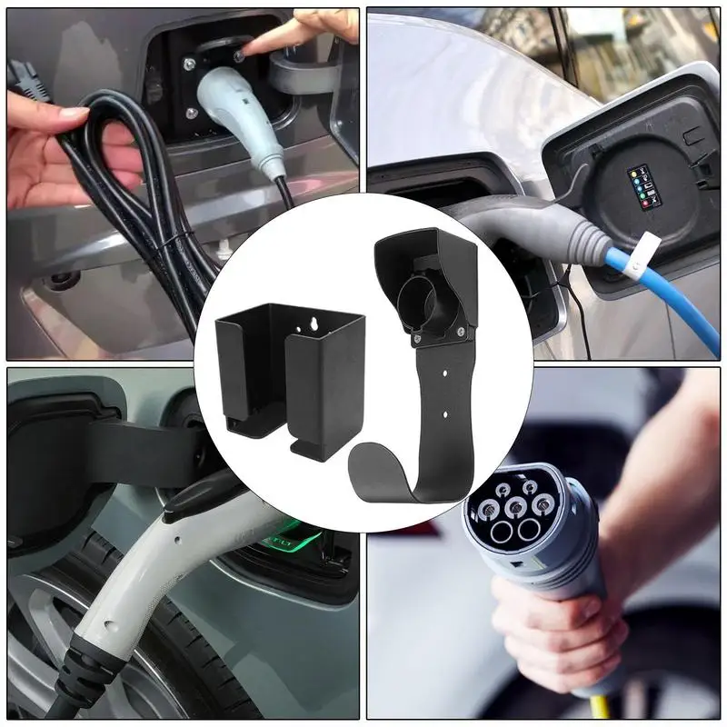 Soporte de cargador de coche eléctrico montado en la pared, Base de funda de cargador EV para SAE J1772, vehículo eléctrico nuevo de energía C hevy