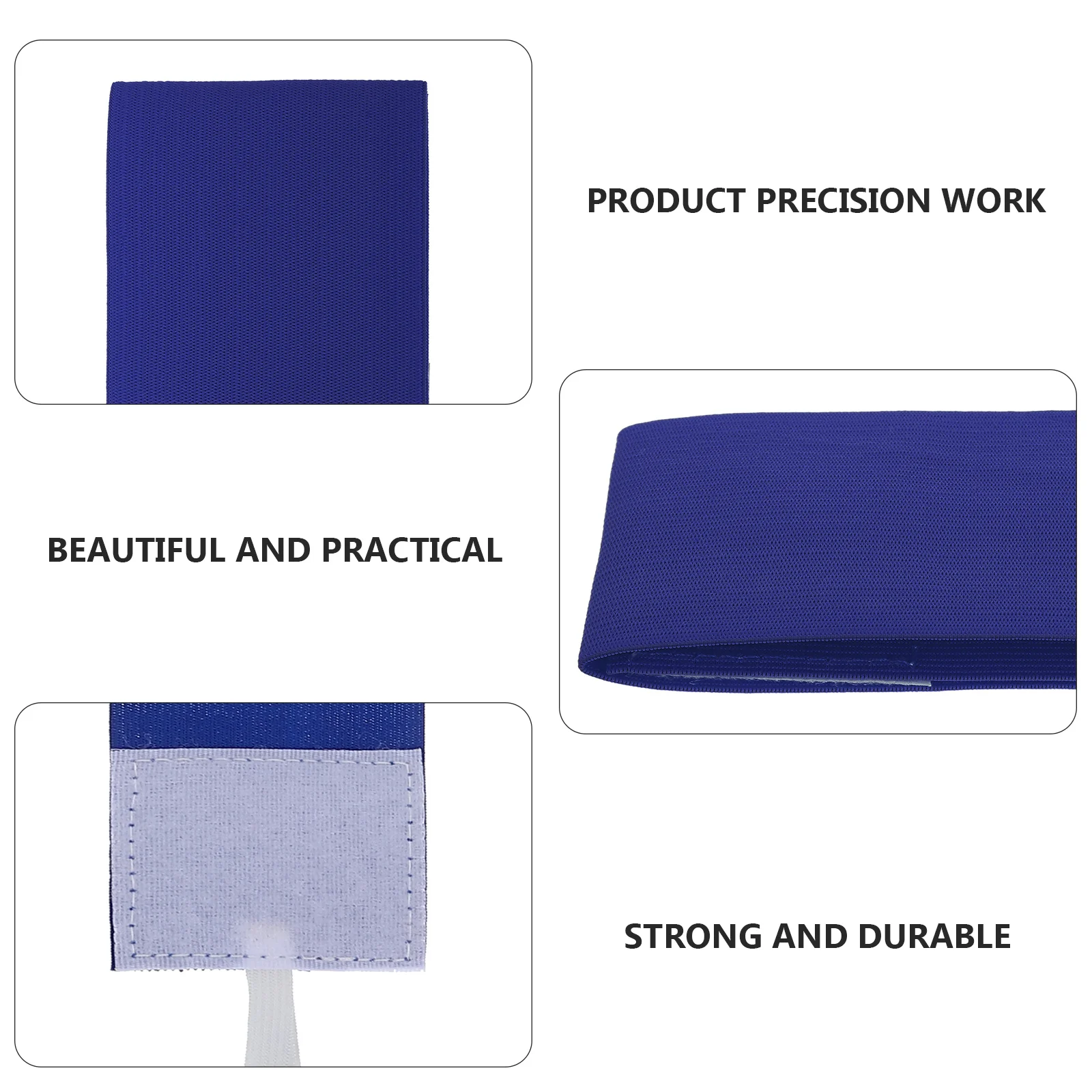 

5pcs Team Leader Armbands For Adults Comfortable Non-Slip Captain Arm Bands Soccer Football Sports Accessories Nylon