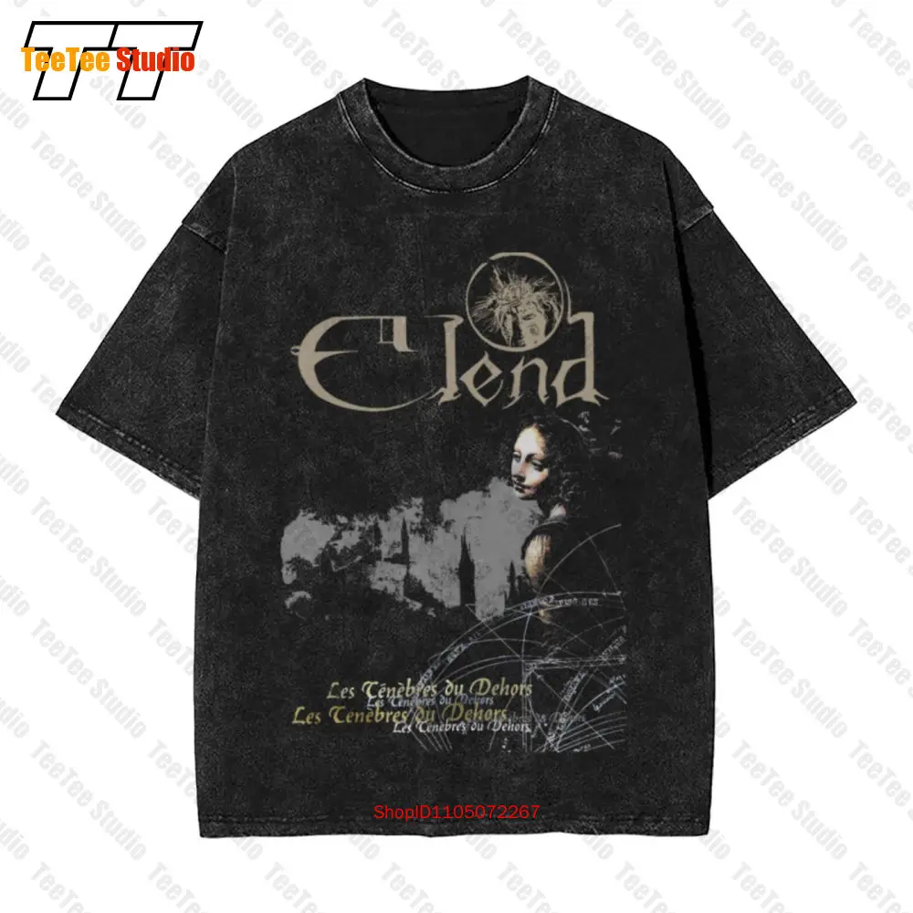 

Новая винтажная футболка большого размера D T G Elend, размер 5OZ0