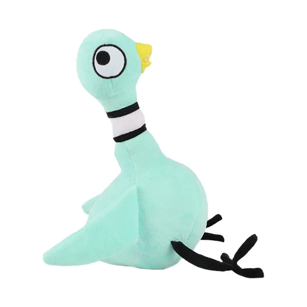 

25cm Don't Let the Pigeon Drive the Bus Mo Willems Pigeon Plush Toy Movie Stuffed Animals Toys for Kids Birthday Gift Room Decor