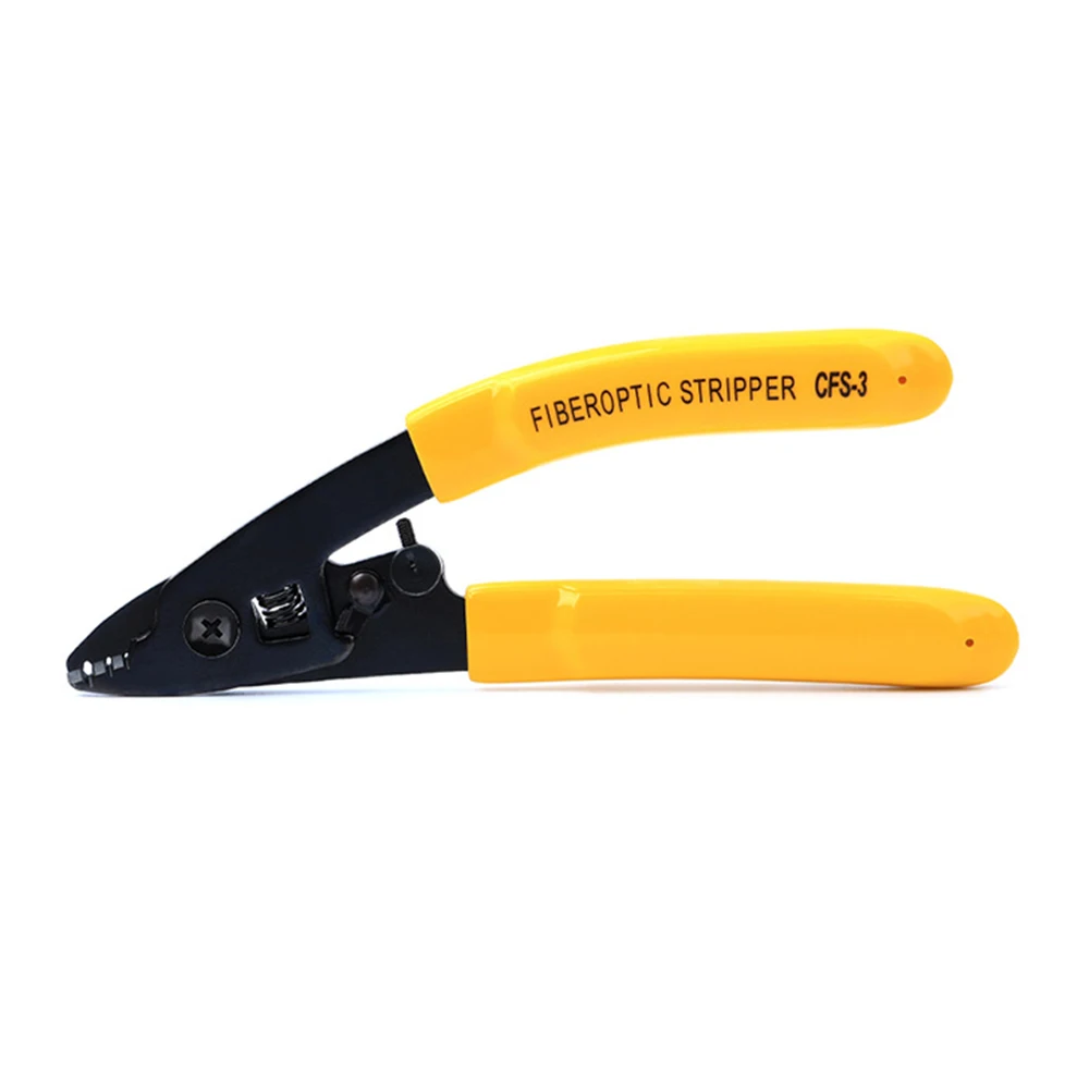 CFS-3 Fiber Optic Tool Stripper optical cable cold splicing and hot melting tools three-necked pliers CFS 3 Holes wire stripping