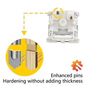 Gateron G Pro V3 3.0 Pro Switch 3Pin for Mechanical Keyboard Pre Lubed RGB Linear White Whewelly Red Silver Mx軸 8ベストセールスメカニカルキーボードレッドスイッチ-6