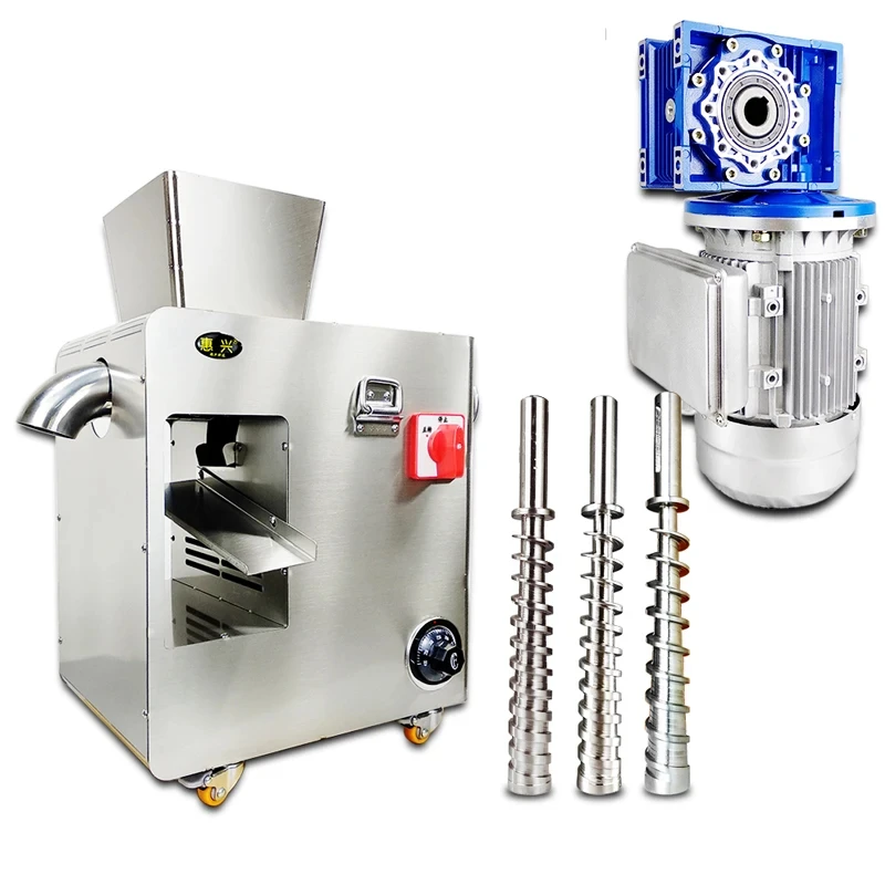 

Oil Press Machine Stainless Steel Commercial Home Peanut Extractor 2024 Hot Soybean Sesame Expeller Price YX123TB
