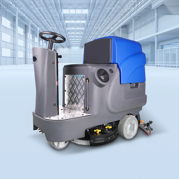 RD560N Hotel Ground Industrial Epoxy Workshop Floor Cleaning Scrubber Machine