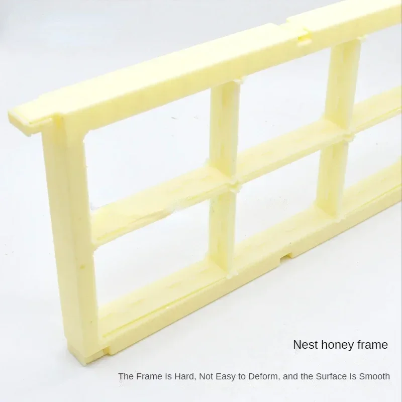 1 Plastic Frame with 6 Clear Transparent Cassette Boxes Complete Combhoney Cassette Kit for Clear Comb Honey Storage