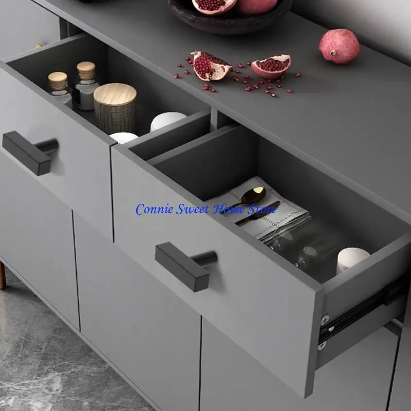 LXAF Aluminum Alloy Cabinet Knob Drawer Pulls Furniture Handle Easily Install