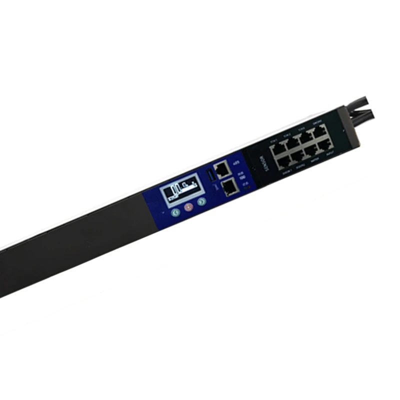 Dual power input static switch ATS Monitoring and control intelligent programming SNMP Telnet MQTT Internet of Things PDU