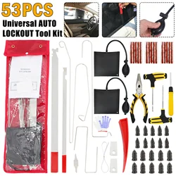 10 Pcs Universal Car Door Emergency Opening Key Lost Lock Out Unlock Open Tools Kit Air Pump Auto Styling Parts Car Accessories