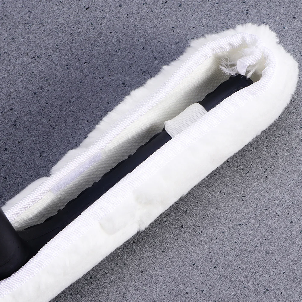 

1Pcs Window Washing Squeegee Head Detachable Design Machine Washable Sleeve High Absorption Fiber for Scratch Free Professional