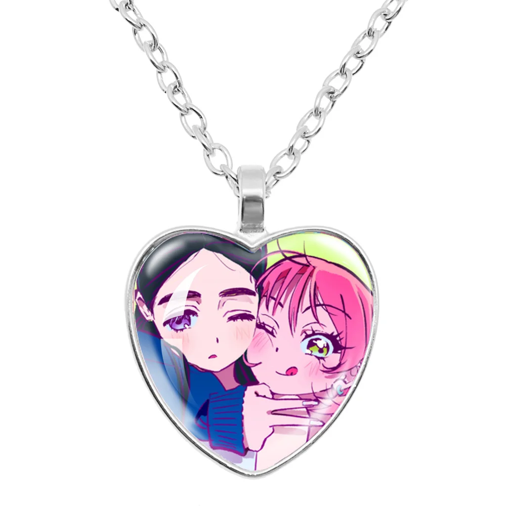 ALIEN STAGE Mizi Sua Luka Till Ivan Glass Heart Necklace Figure Jewelry Cosplay Props Bag Pendant Gifts For Fan Gift Part1
