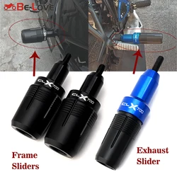 For CFMOTO 700 CLX CL-X CLX700 2021 2022 Motorcycle Accessories Exhaust Frame Sliders Crash Pad Protector Falling Protector