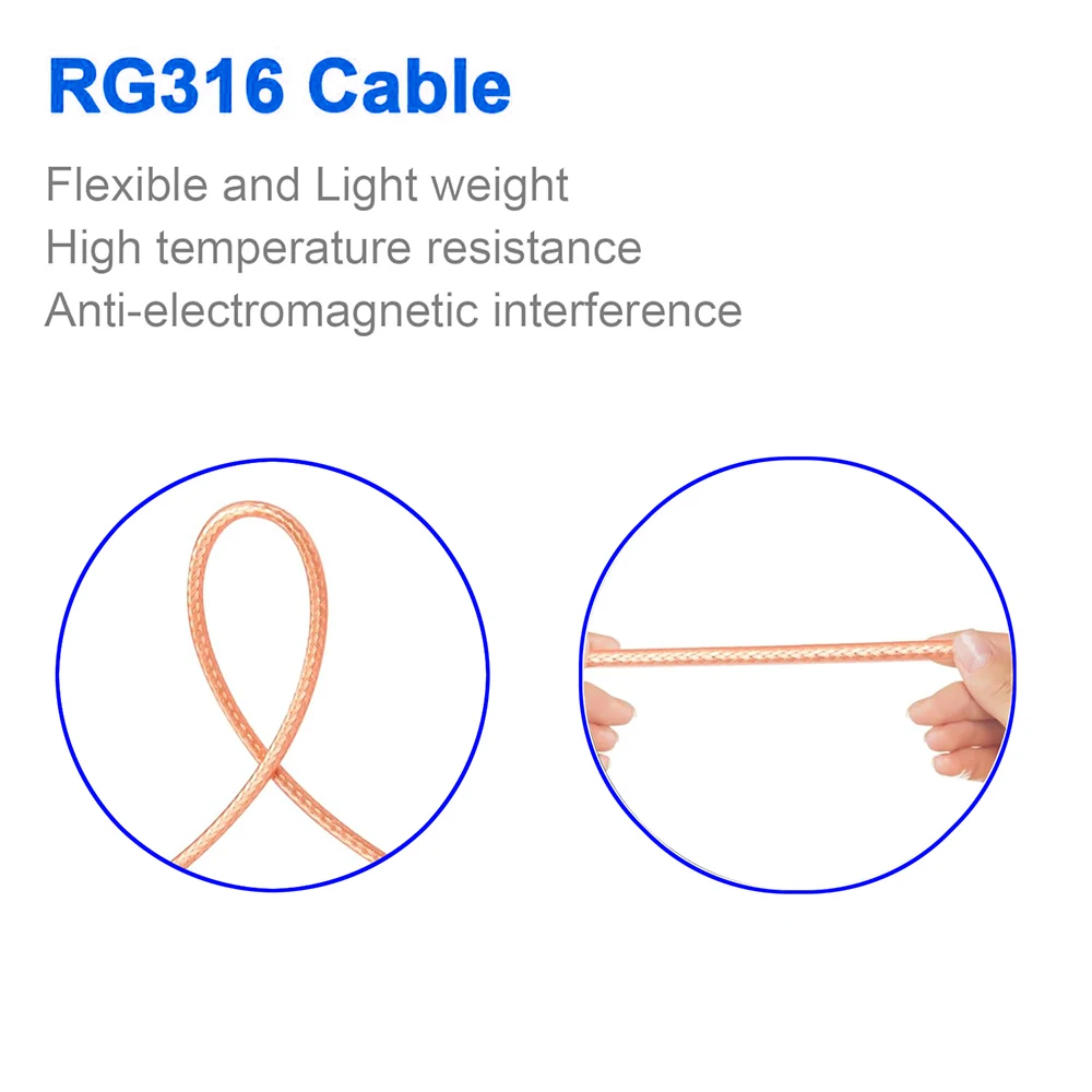 5G 4G GSM WiFi Antenna 600-6000MHz SMA Male Connector for WiFi Router Wireless Network Card IOT Antenna