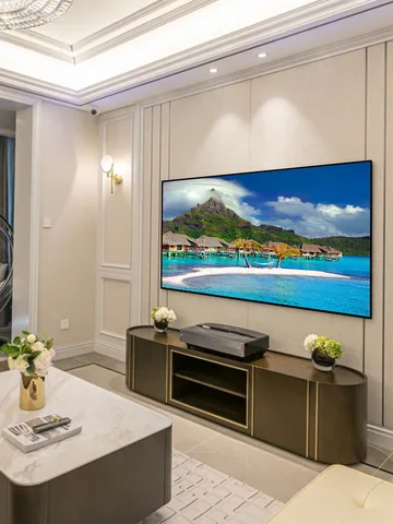 Yovanxer Портативный рамочный проекционный экран 8K  для ультракоротких проекторов 60-130 дюймов