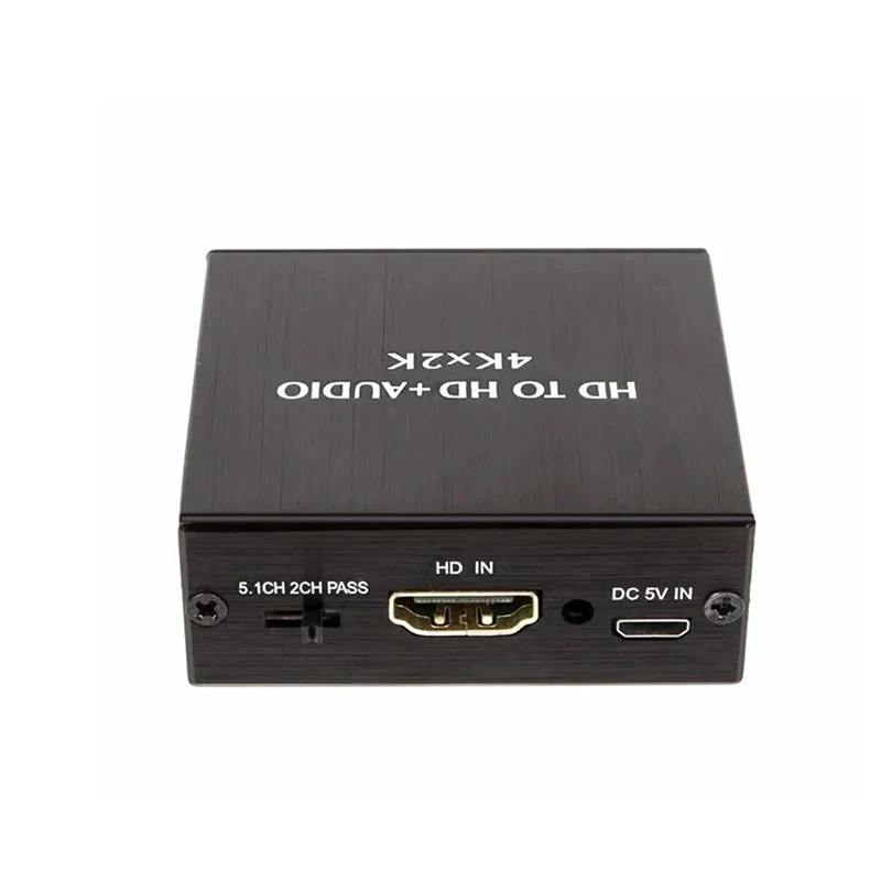 4K x 2K Video Audio Extractor HDMI-Compatible to 3.5MM Audio Converter SPDIF Optical TOSLINK Stereo Out Splitter Adapter