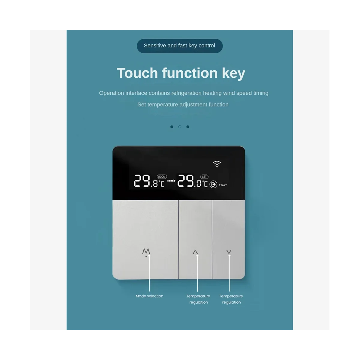 AVATTO Tuya WiFi Smart Thermostat Temperature Controller 100-240 V Remote Electric Control,Google Home Yandex