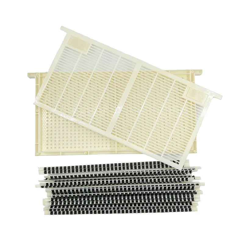 No Graft Queen Rearing Kit Insect Free Plasma Collection Frame Royal Jelly Producing Queen King Control Room Table Bottom Strip