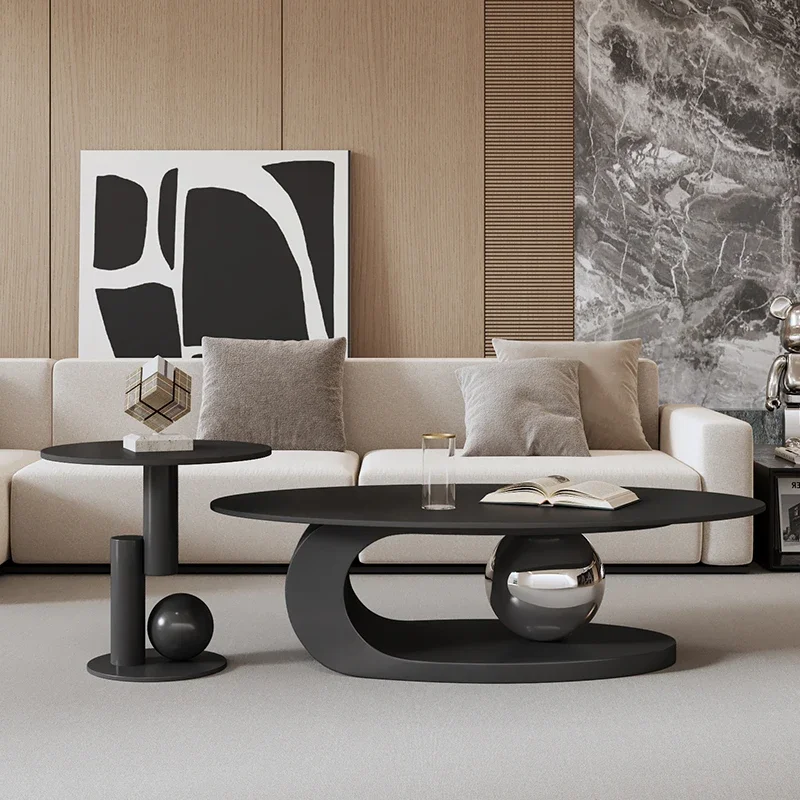 

Customizable Service Writing Coffee Table Decoration Living Room Center Nordic Side