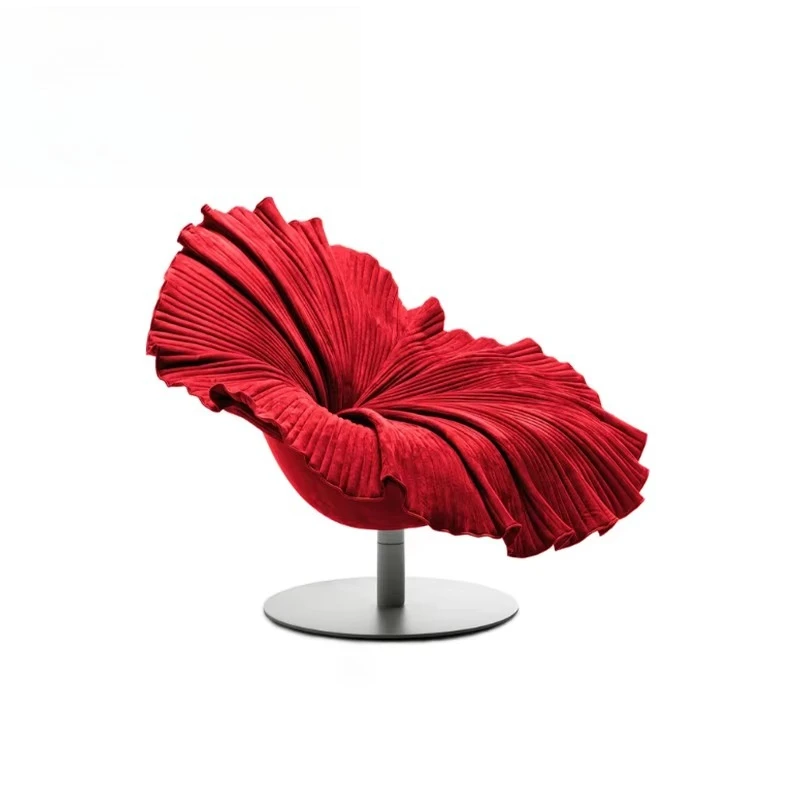 

Rotatable Lounge Chair Petal Chair Hotel Living Room Lounge Armchair Furniture