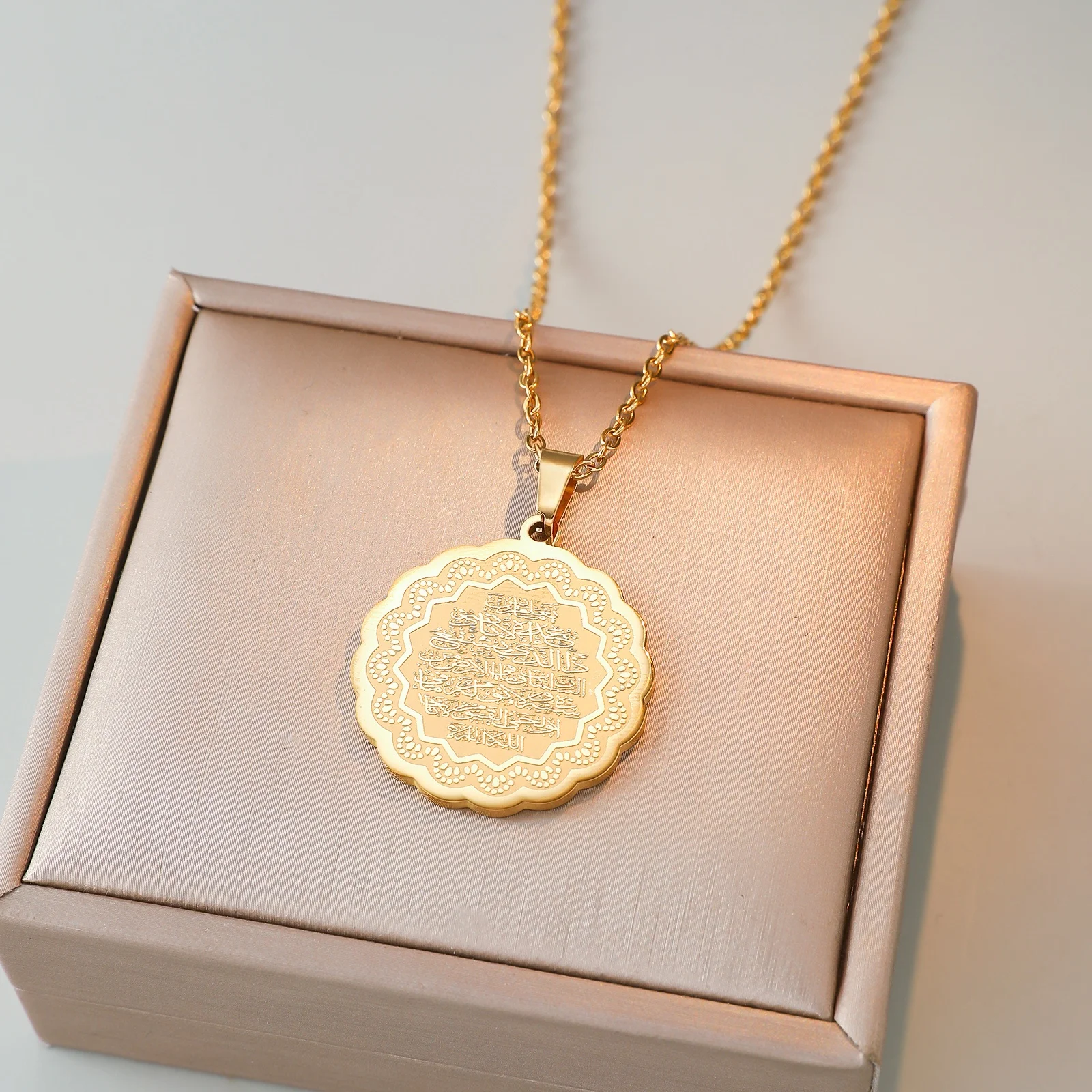 Muslim Arabic Pendant Necklace - Al Ain Jewelry & Watches Exhibition 2025 review and price