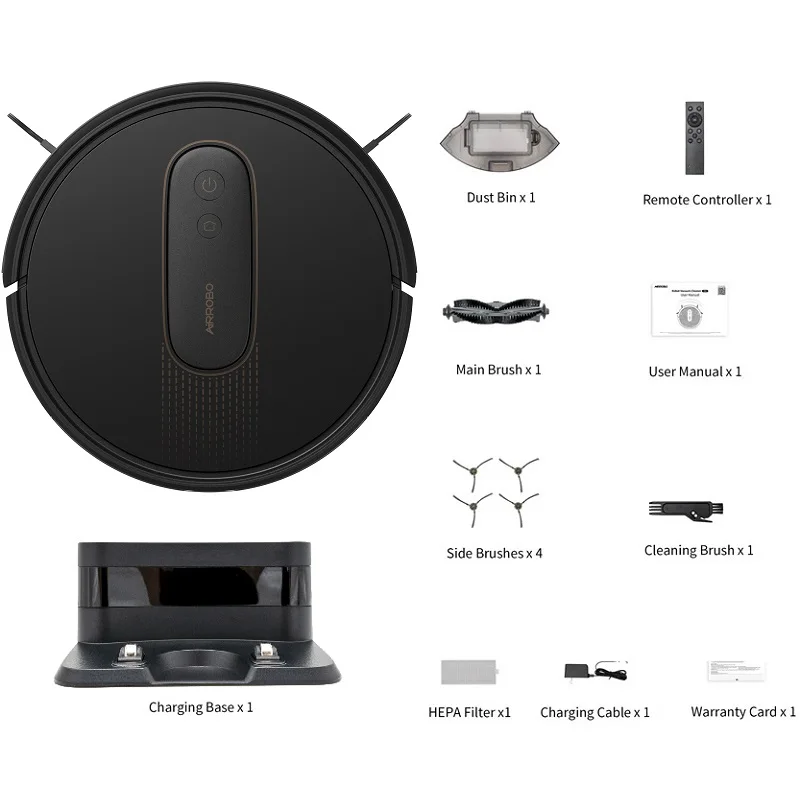 A HOT SALE 24H  CA  JP Shipping Robotic Vacuums Cleaner 2800pa Smart Floor House Swepping Staubsauger Automatic Carpet Cleaners