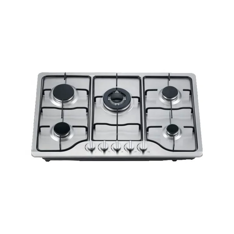 5 バーナーガスストーブ LPG/Ng キッチン調理器 5 鋳鉄バーナーガスストーブ