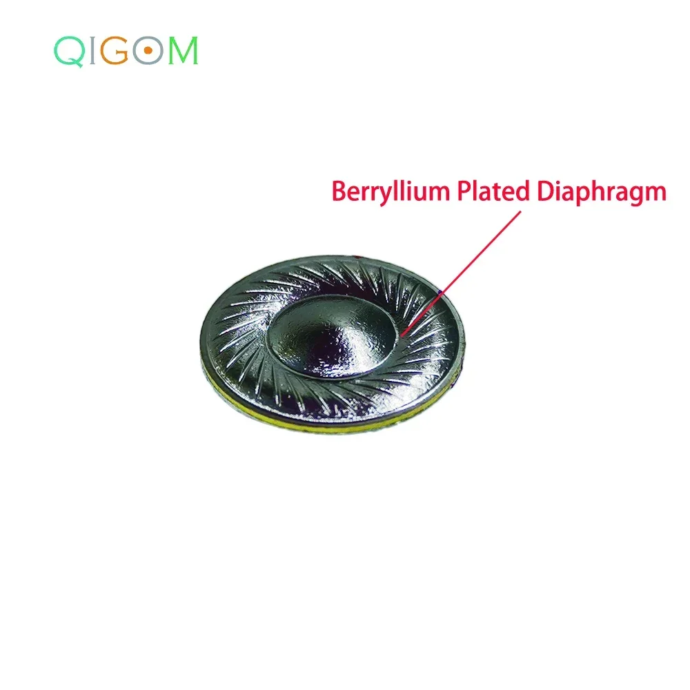 Picture 5: QIGOM130ohm Beryllium-coated Diaphragm DIY Music Earphones Speaker Unit Hifi Enthusiast Grade Replacement Earbuds High-end Audio