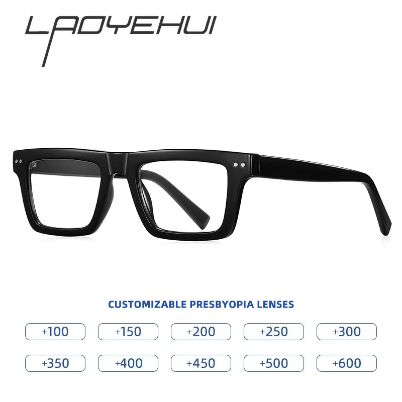 

Оправа для очков на заказ для мужчин и женщин: для пресбиопии, миопии, классические оптические оправы, очки для чтения с защитой от синего света