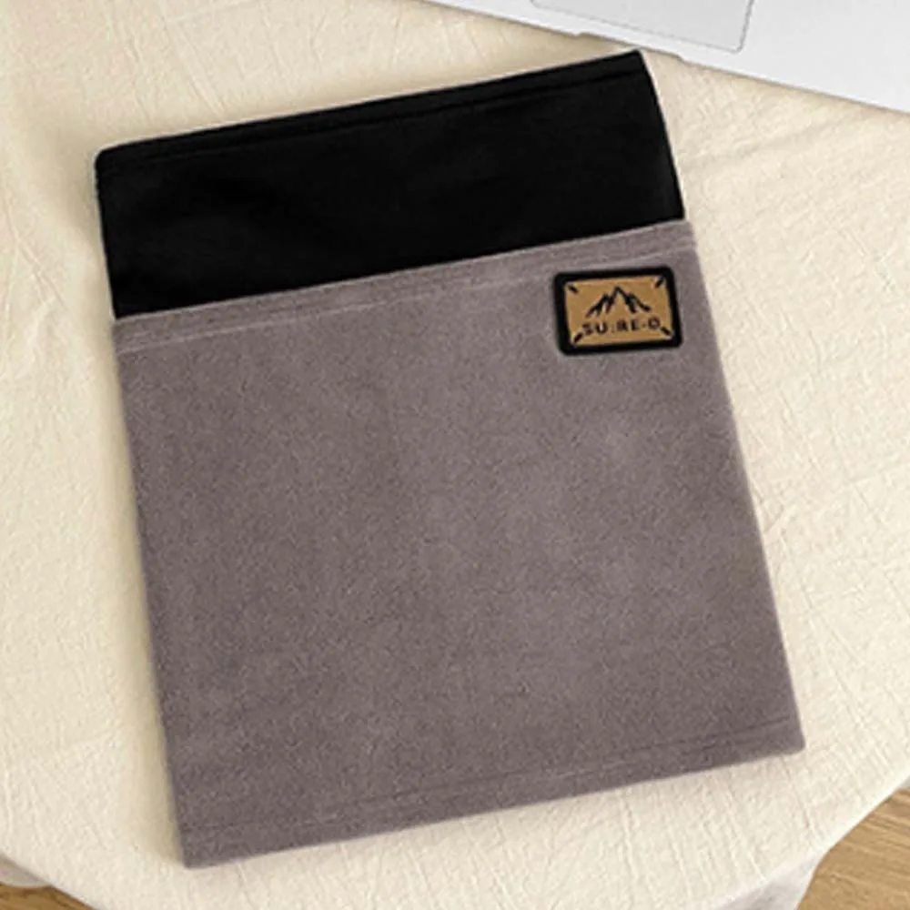 Cubierta de cuello a prueba de viento de fibras acrílicas para mantener el calor, bufanda colgante para la oreja a prueba de frío, protector de cuello, pañuelo suave para la cabeza de montañismo para mujer