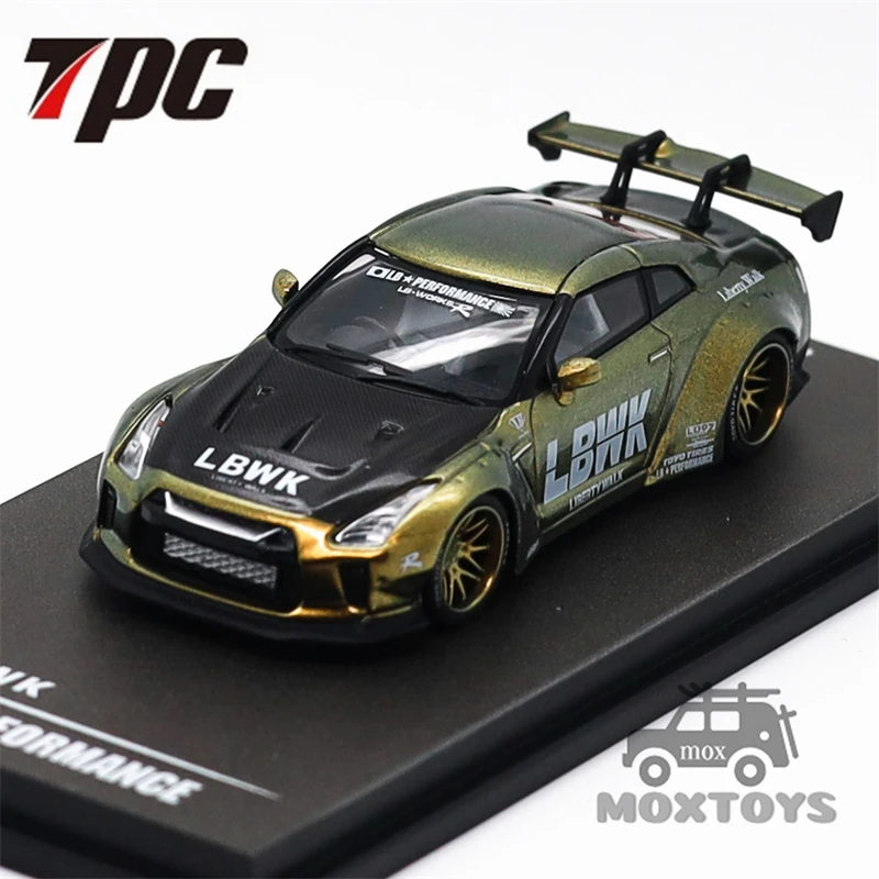 TPC 1:64 R35 LBWK Titanium Chameleon Limited500 Diecast Model Car