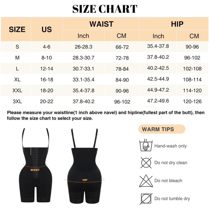 Colombianas BBL Stage 2 Post Surgery Zipper Shapewear Waist Trainer Body Shaper Butt Lift Flat Belly Sheathing Panties