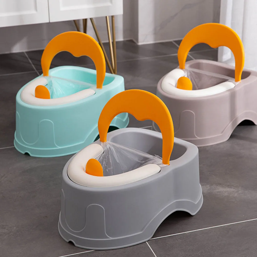 

1Pcs Kids Household Toilet Portable Cartoon Washbasin Compact Lightweight Baby Toilet for Home Travel Car Durable Easy Use