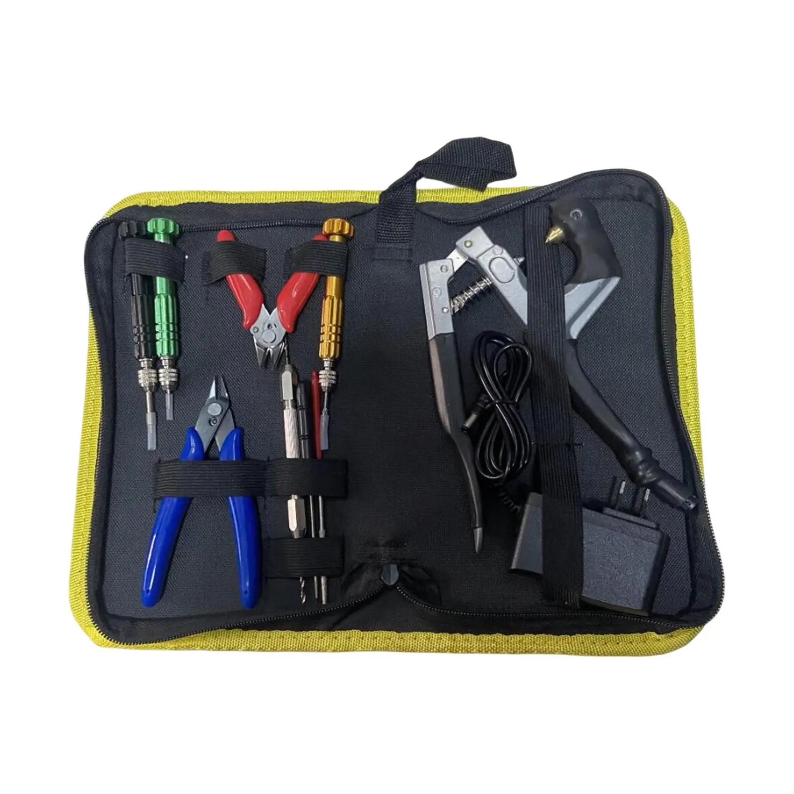 

Starting Stringing Clamp Tool Kit Stringing Machine Tool Guide Nail Awl Pliers for Badminton Racket for Restring Replacement