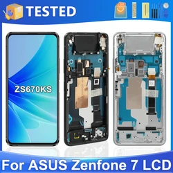 6.67''For Asus Zenfone 7 ZS670KS I002D For  Zenfone 7 Pro ZS671KS LCD Display Touch Screen Digitizer Assembly Replacement