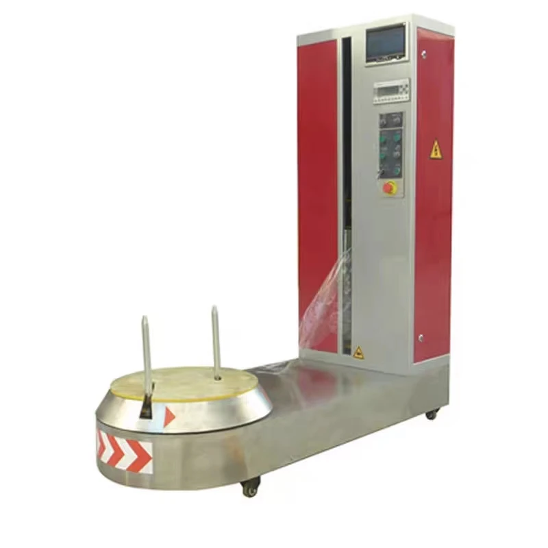 Airport Luggage Stretch Wrap Machine Travel Suitcase Film Packing Wrapper for Baggage Protection Bulk Order Customize