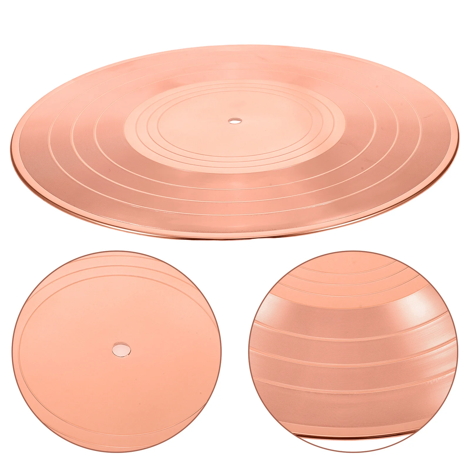 

Wall Clock Vinyl Records Desktop Decor Blank Unfinished Disco Party Decoration Decorative Interior Adornment