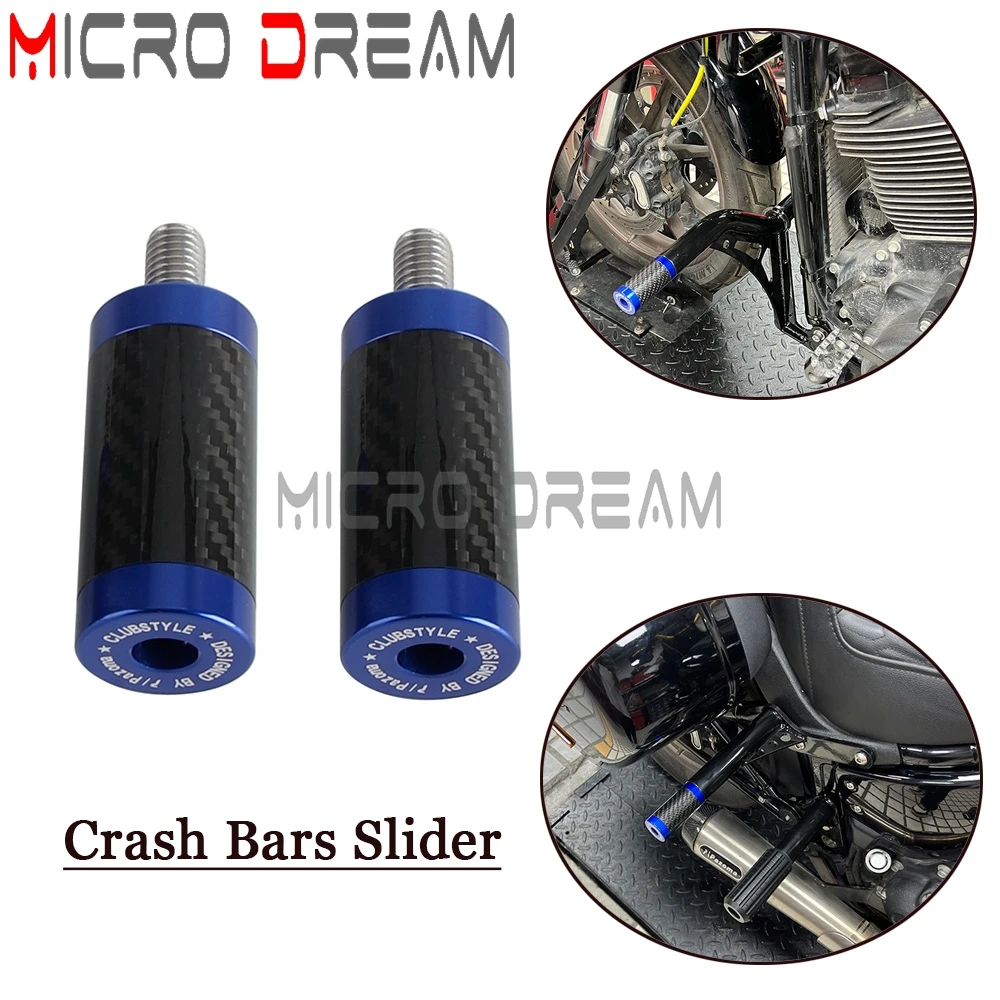 

Передняя/задняя рама мотоцикла, слайдеры, универсальные концы для Yamaha Suzuki Harley Honda Kawasaki, защита от столкновений, стержень