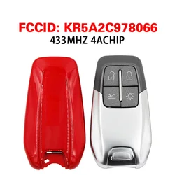 CN094005 dla F-errari 458 588 488gtb LaFerrari 2014-2020 inteligentny klucz 433mhz 4A FCCID KR5A2C978066